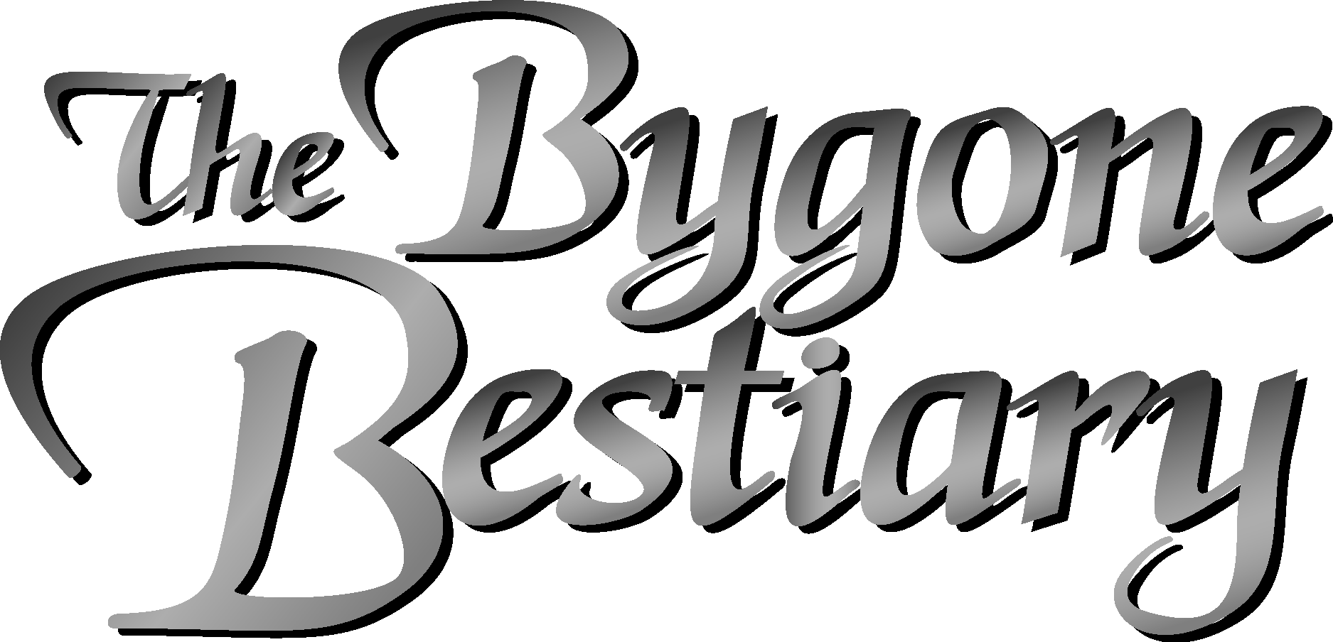 The Bygone Bestiary Logo Vector Logo